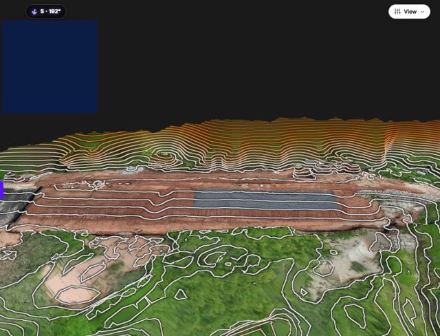 3D terrain with contours — auto-generated by SkyeBrowse