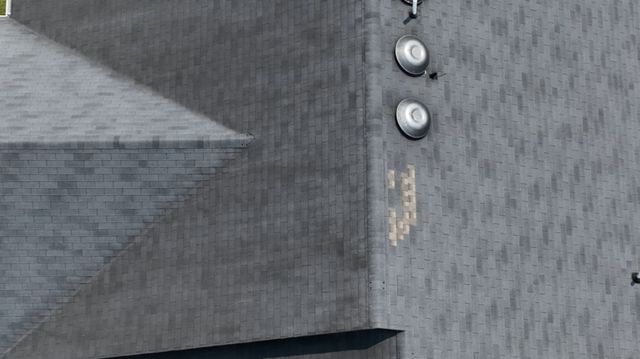Detail pass — vents, mounts, a prior repair, as found